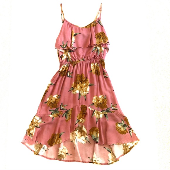Xhilaration Dresses & Skirts - Xhilaration Hi-Lo Floral Dress, XS, NWT